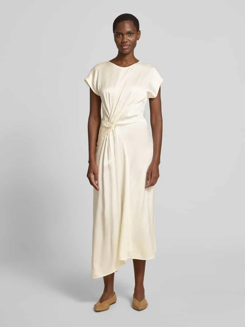 Victoria Beckham Maxi-jurk met viscose Wit