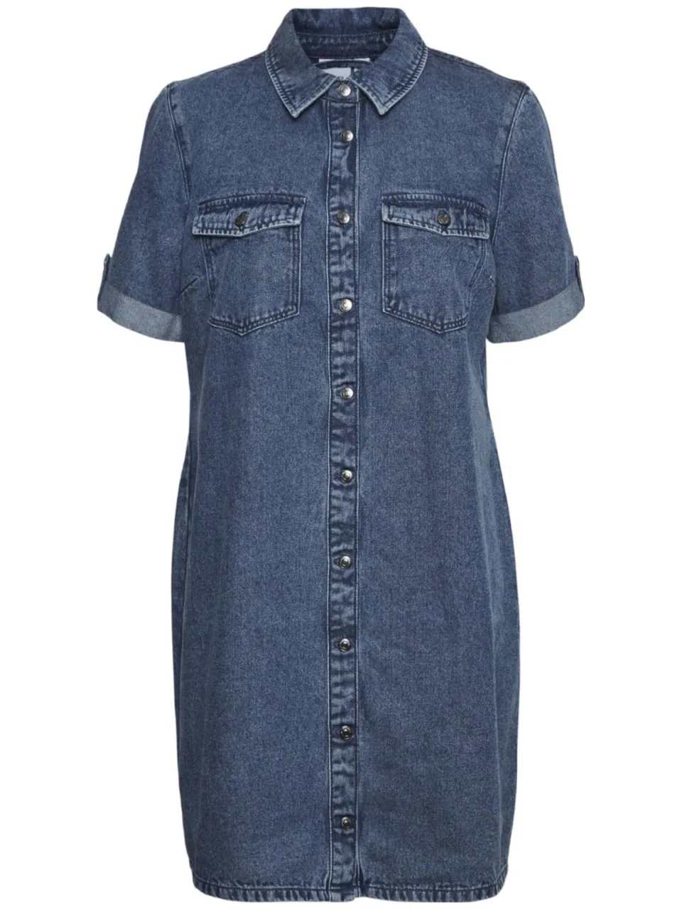 Vero Moda VMJENNIE spijkerjurk medium blue denim, foto 3