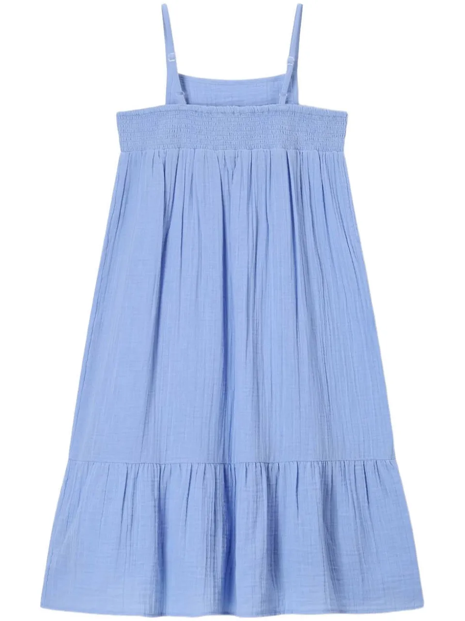 Sissy-Boy maxi zomerjurk met plooien - lichtblauw, foto 4