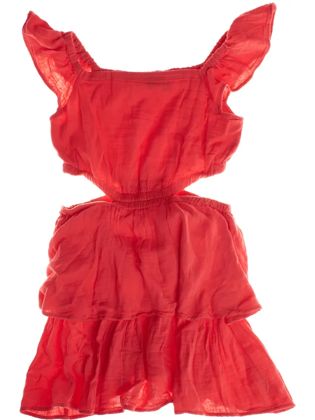 Gap Korte jurk met zijsplitten 664962 dames Rood