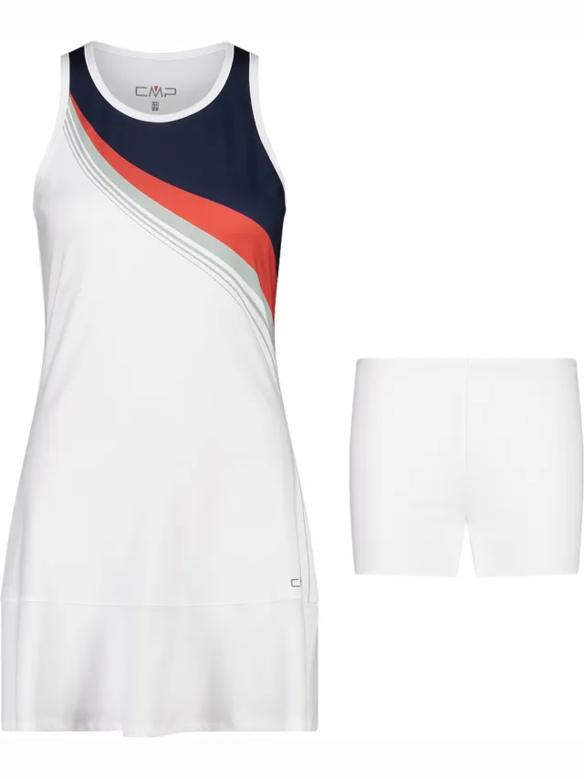 CMP Vrouwen 2 in 1 jurk CMP Wit