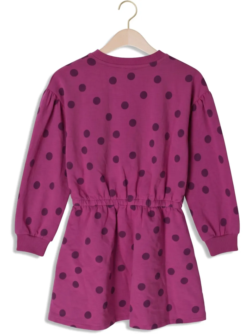 PETIT BLUSH Meisjes Jurken Skater Dress Dots - Fuchsia, foto 2