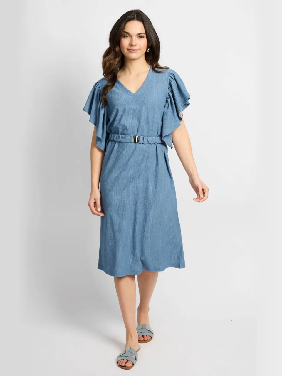 CS the Label zomerjurk Blauw