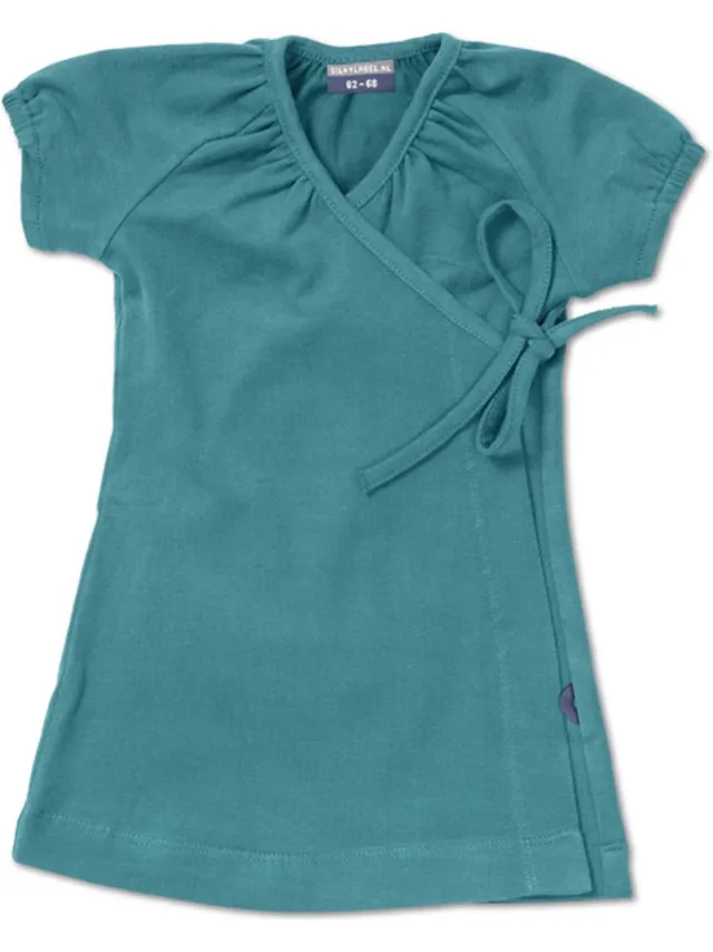 Silky Label jurkje maroc blue - korte mouw - blauw