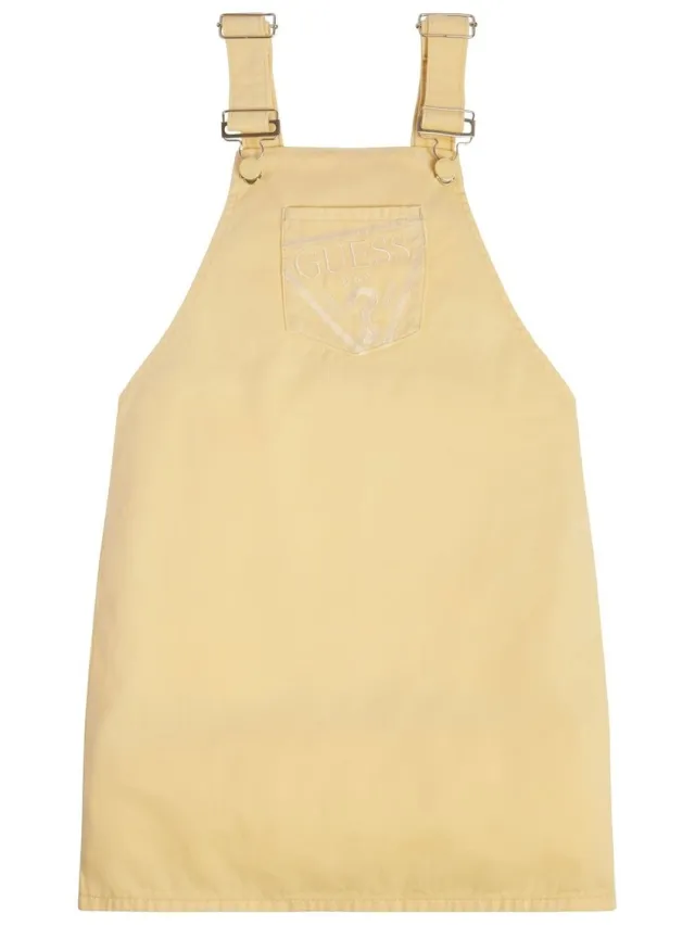 Guess Korte Jurk Guess COTTON TWILL SKIRTALL Beige