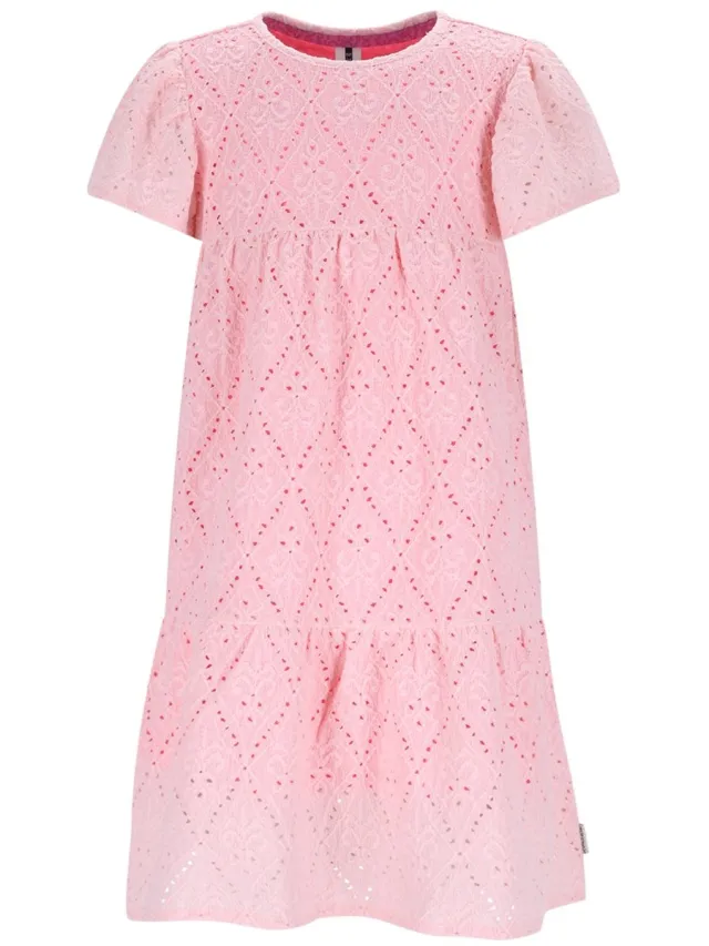 B.Nosy Y602-5850 meisjes jurk roze Potpouri