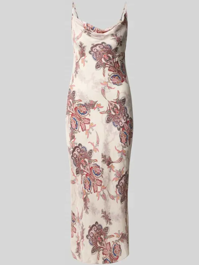 Guess Midi-jurk van lyocellmix met viscose, model 'Lina' ecru, foto 2