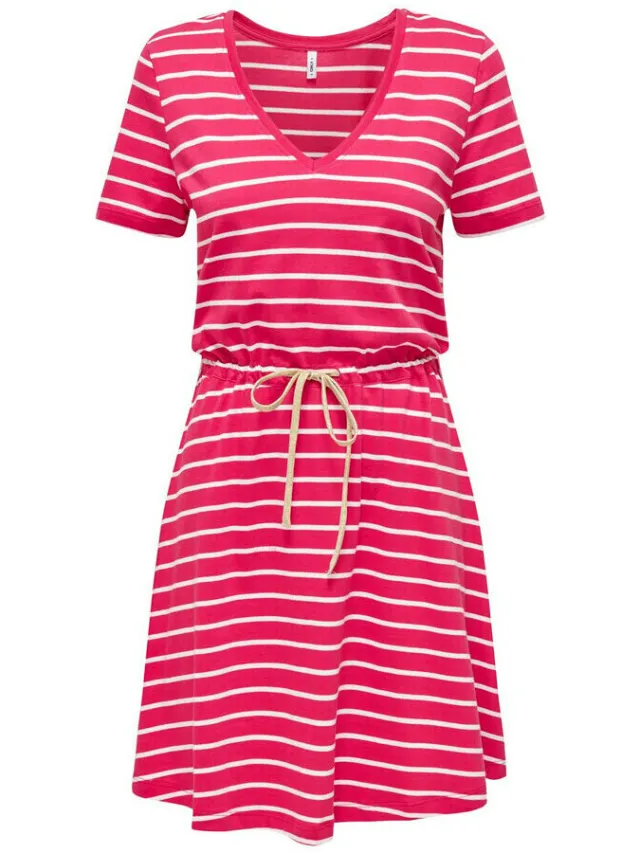 Only Korte Jurk Only 15320317 Roze