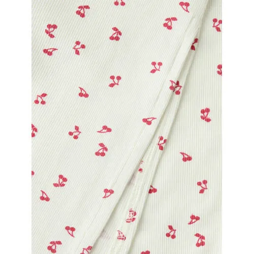 NAME IT maxi jurk ecru fuchsia, foto 2