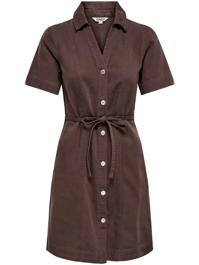 Only ONLFINA-SOFT S/S BELT DRESS PNT - Meisjes - Mini jurken Shopping Bag