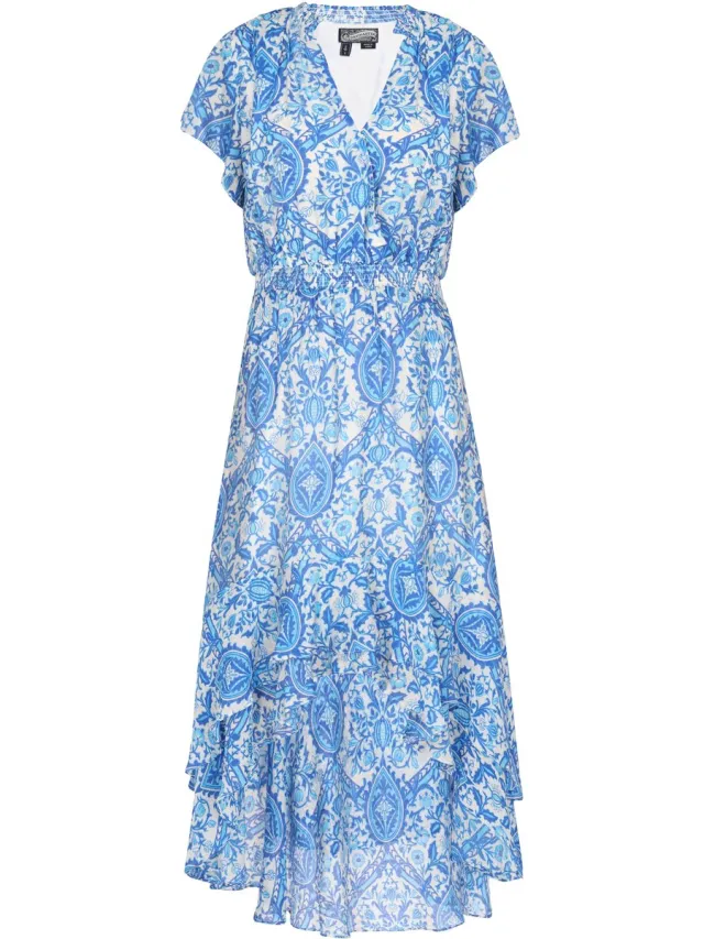DREIMASTER jurk turquoise