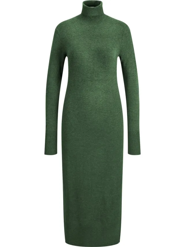 JJXX JXCAT SOFT Col DRESS KNIT SN Dames Jurk black forest