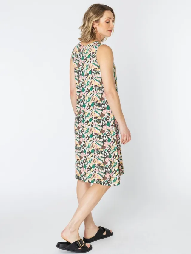 ES&SY Maya Dresses - Summer White/Multi-C