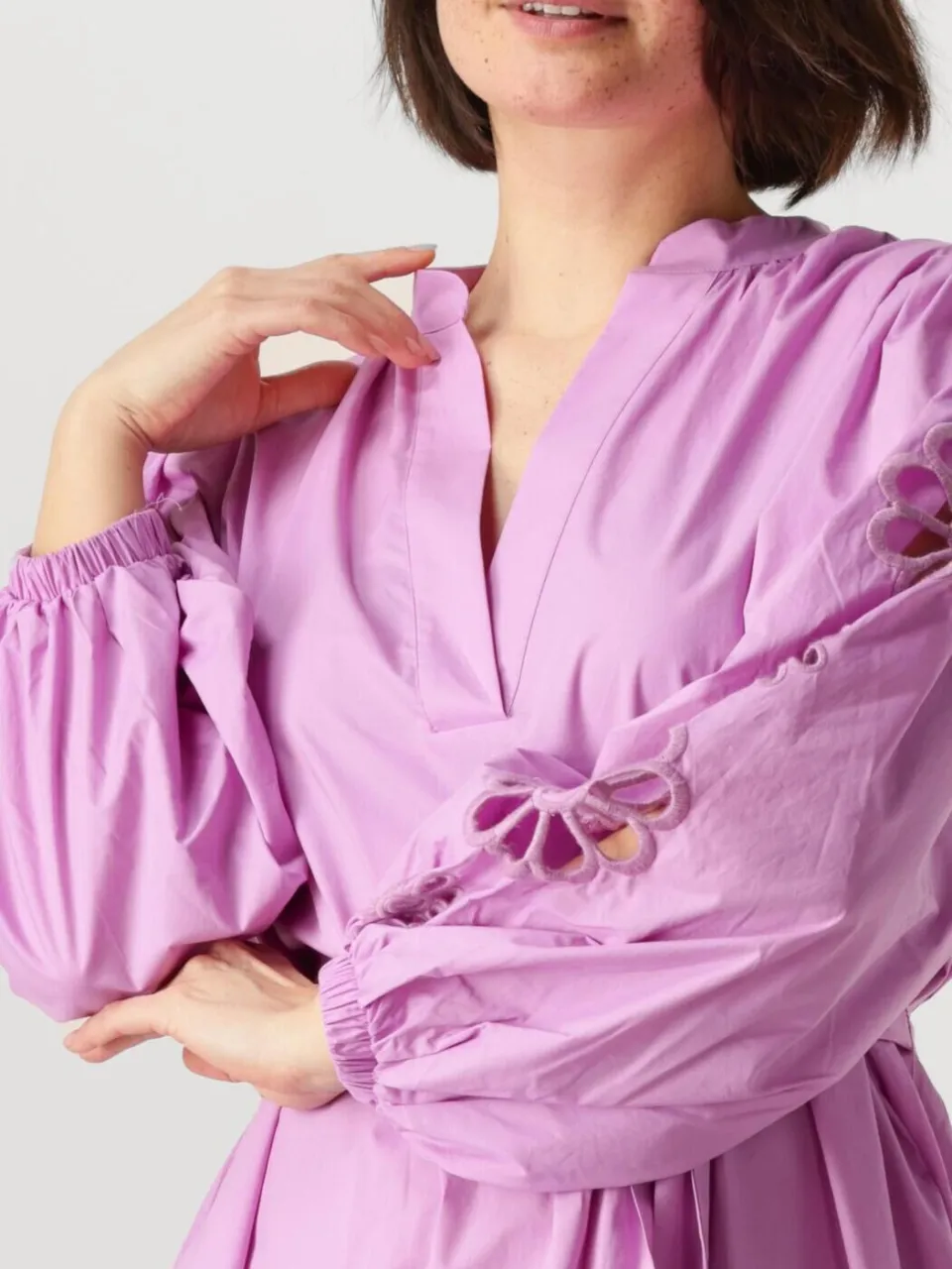 Ibana Dames Jurken Diviana Long - Lila, foto 4
