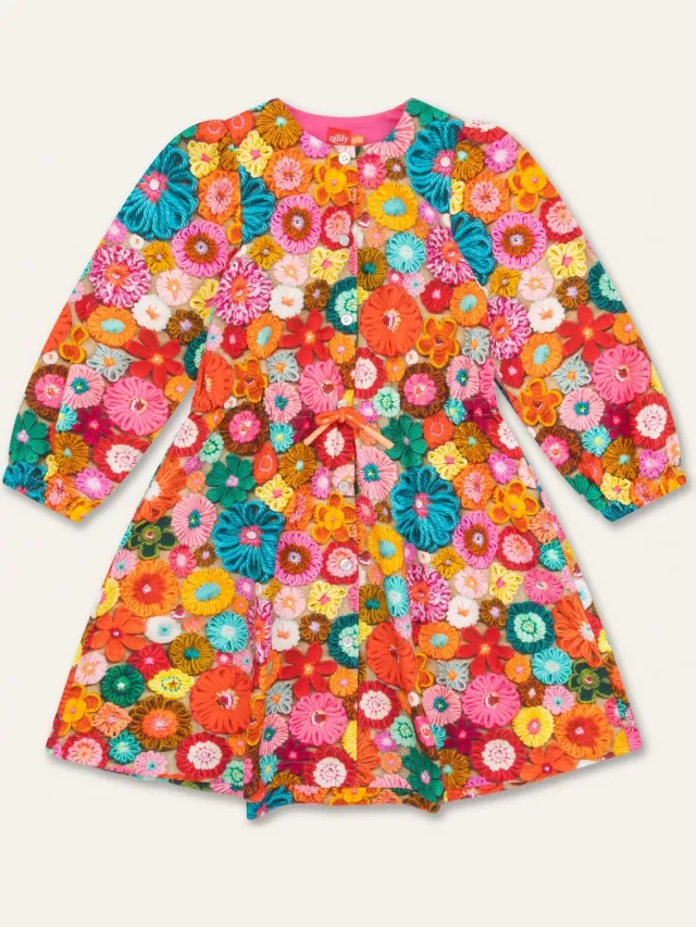 Oilily Dansje Jurk - Rood - 152/12yr Oranje