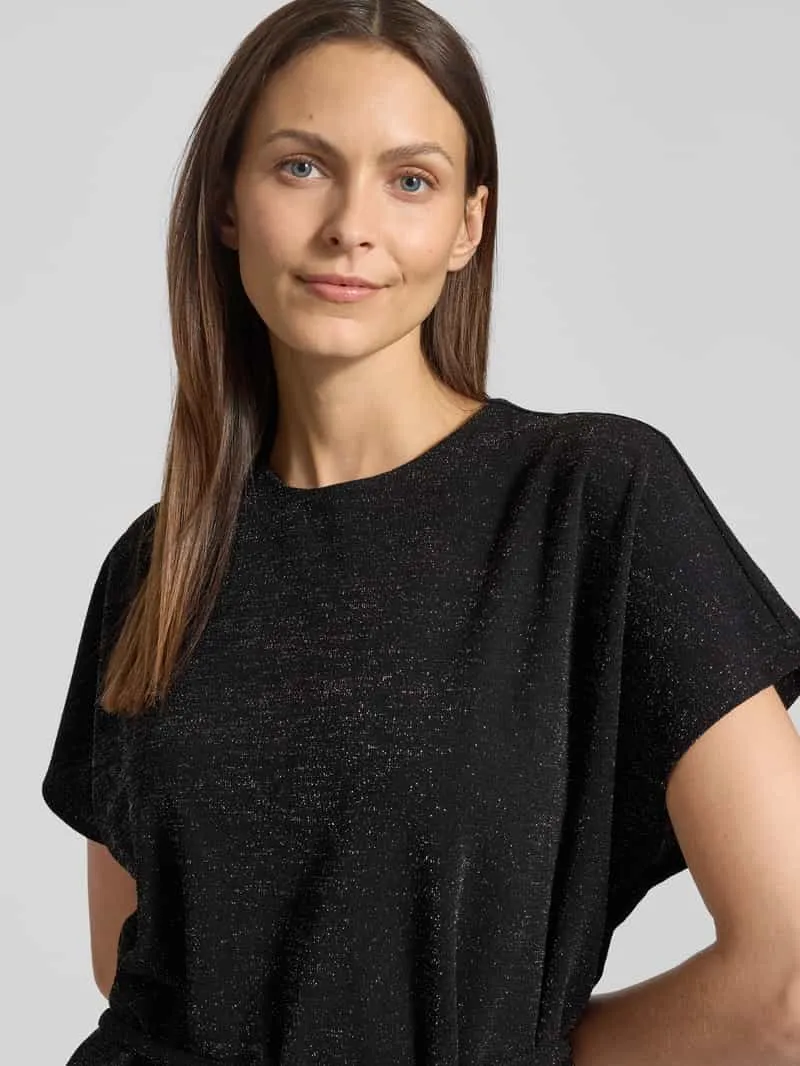 Selected Oversized jurk met strikceintuur, model 'SANDRA', foto 4