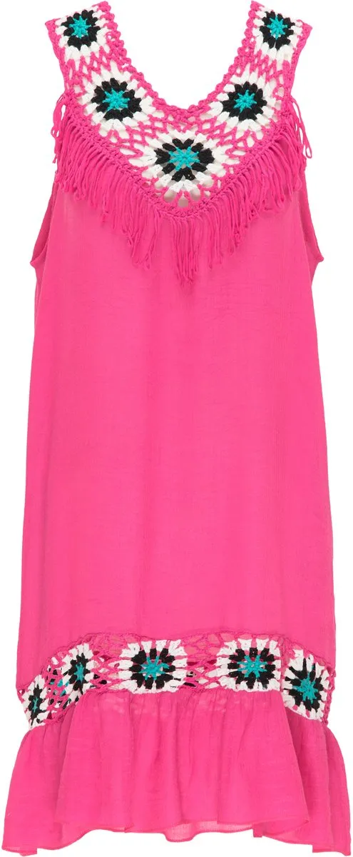 IZIA Zomerjurk roze