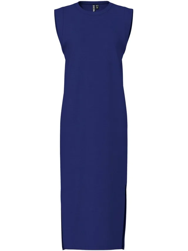 Pieces Chili Summer Jurk Dames Beacon Blue
