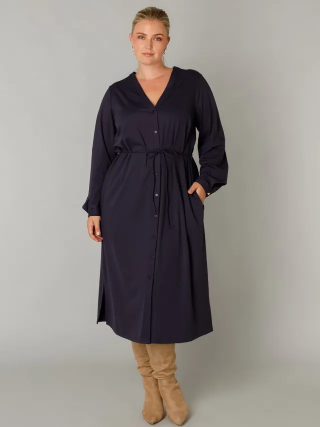 Yest Curve Jurk YCfelicia Yest Curve Dark Navy