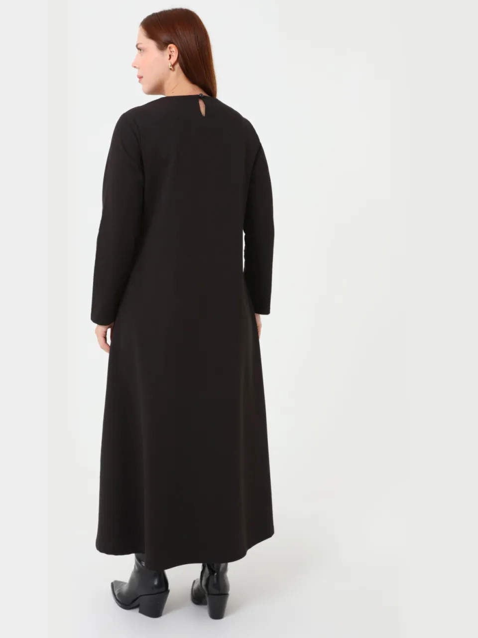 Plus Size Dress Alia zwart, foto 2