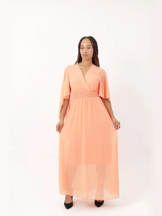 Elara Maxikleid Orange