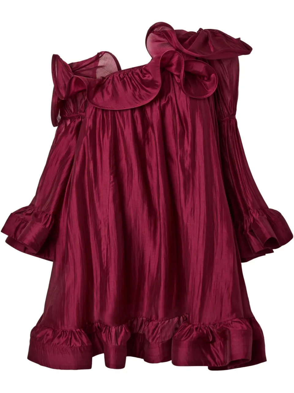 Y.A.S. YAS Dames Jurken Yasfallulah O/s Dress - D2d - Bordeaux, foto 2