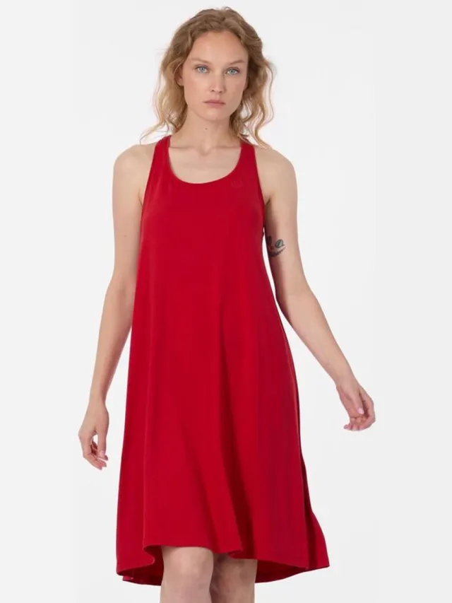 Ragwear Nairay Dames Mini-jurk - rood