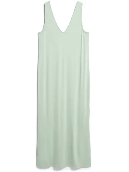 ARMEDANGELS Women's Sleeveless Jersey Midi Dress - Jurk, groen