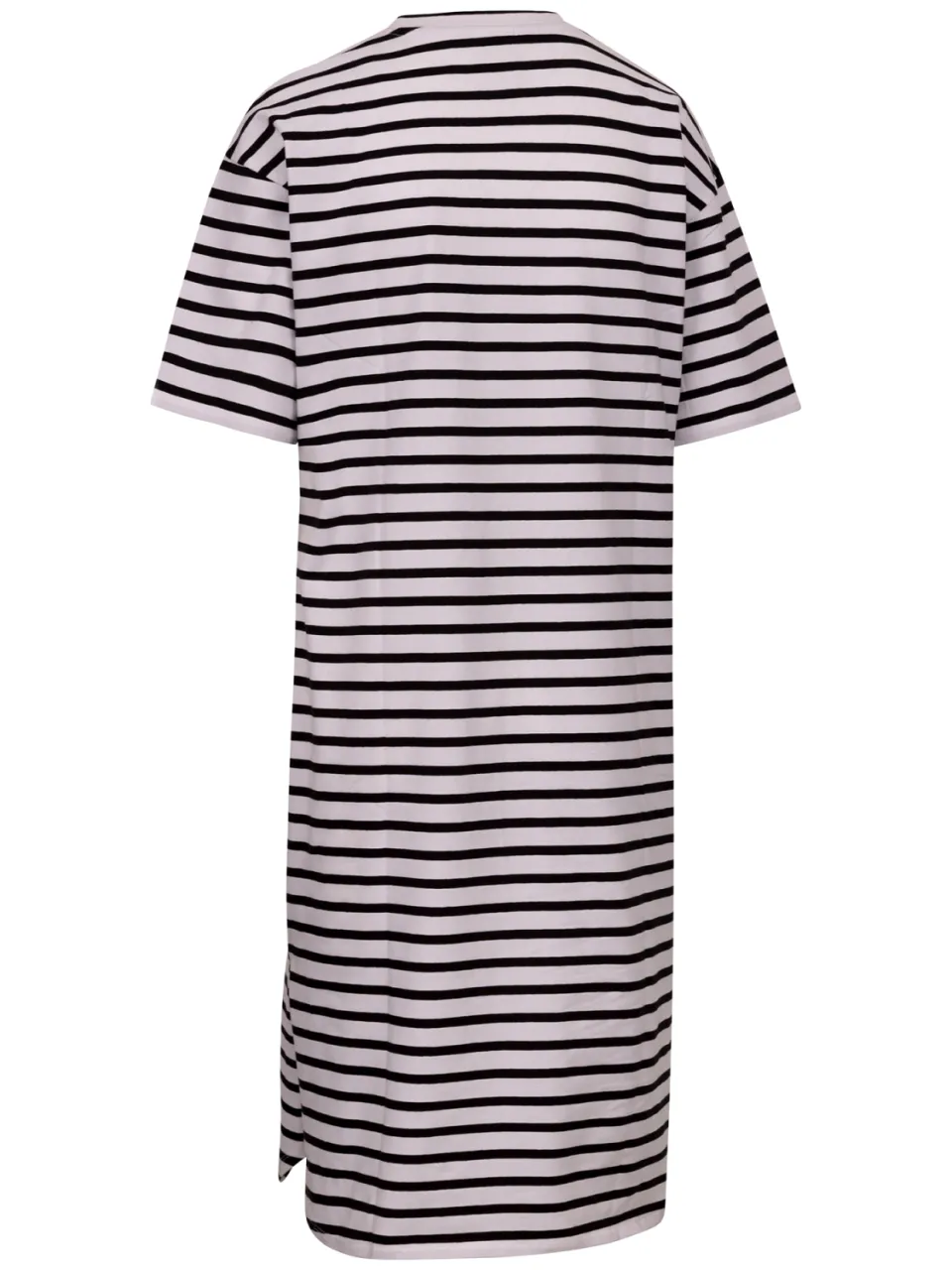 Trespass Dames Elayna T-Shirt Jurk (Zwart/Wit), foto 2