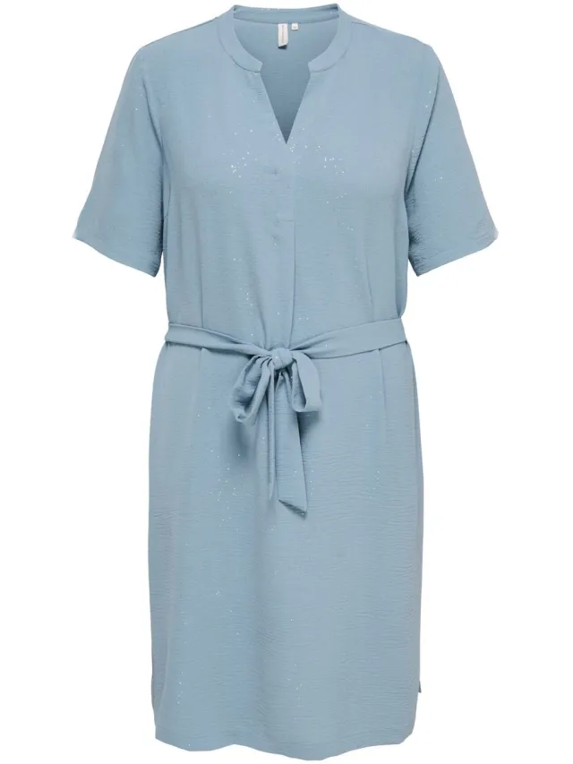 Only Carmakoma Jurk CARJOSEE Midi-jurk Faded Denim