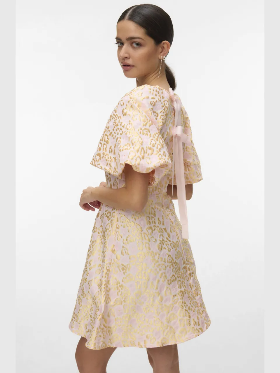 Vero Moda korte jurk goud, foto 4