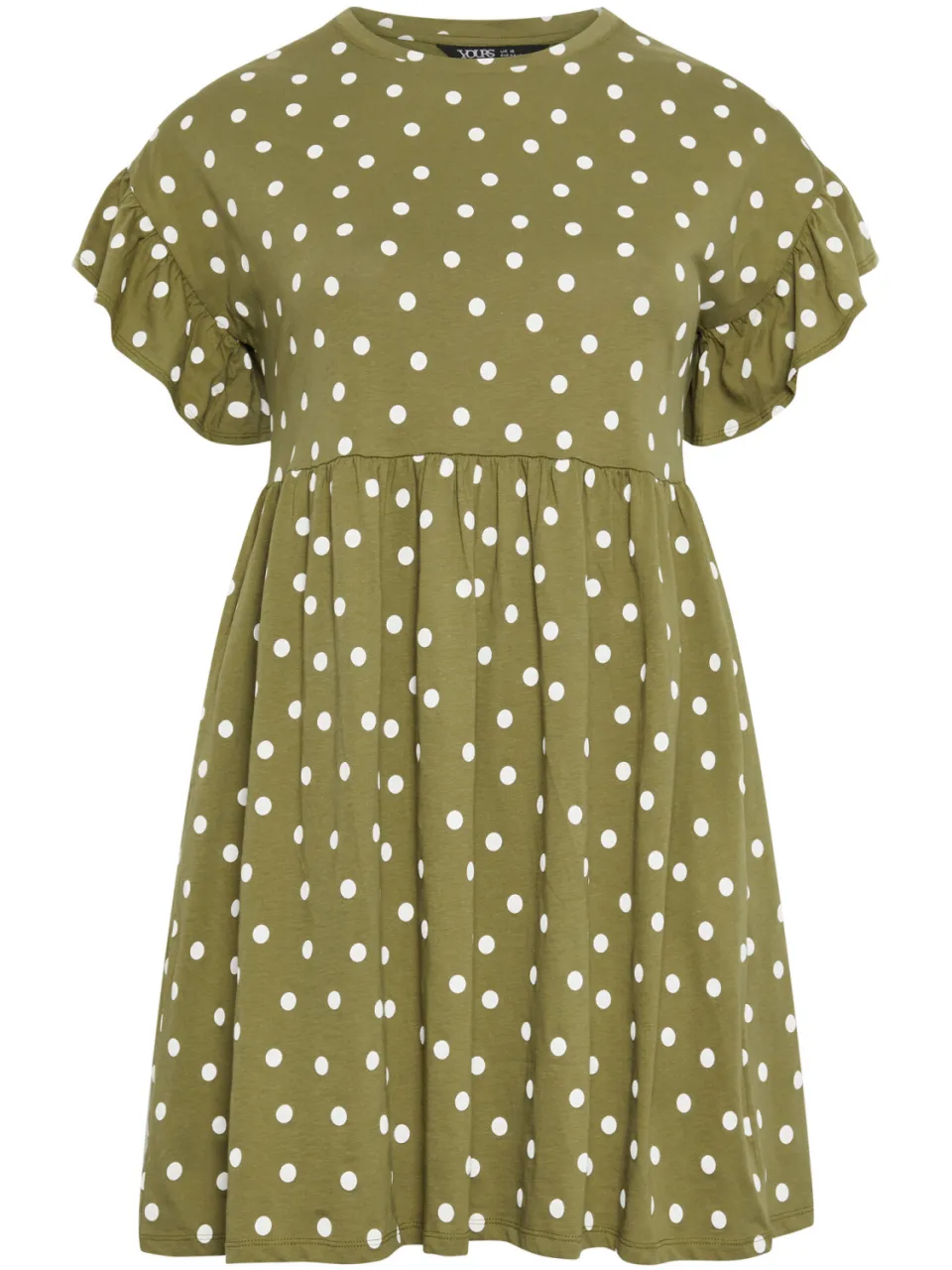 Yours Kakigroene Tuniekjurk Met Polkadots, foto 3
