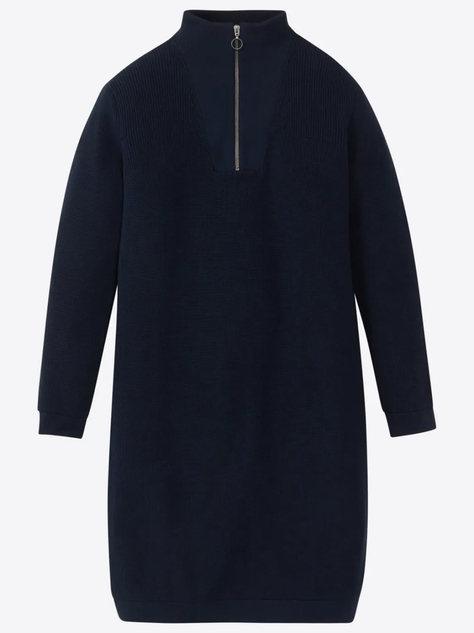 recolution dames vegan Gebreide Jurk Stellera Donker Marineblauw, foto 2