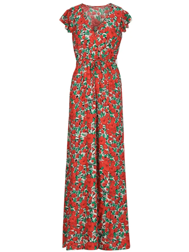 Moony Mood Lange Jurk Moony Mood KIM Multicolour