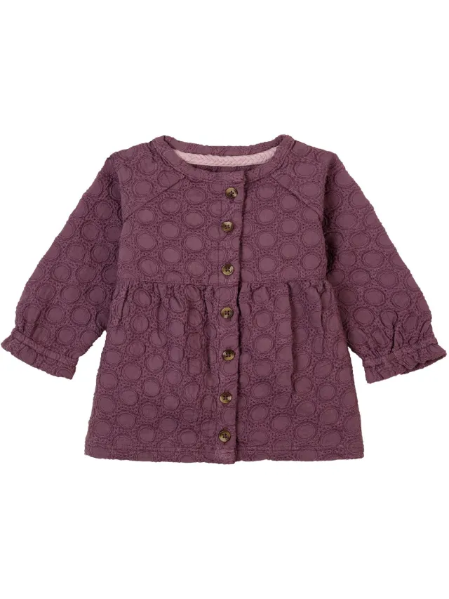 Noppies Dress Fresnay long sleeve Meisjes Jurk Flint
