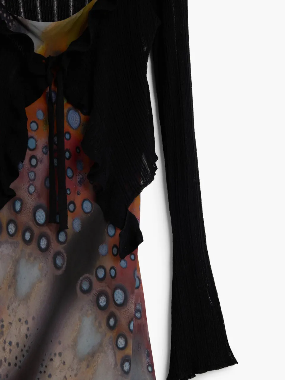 Desigual midi jurk met print - meerkleurig multi, foto 3