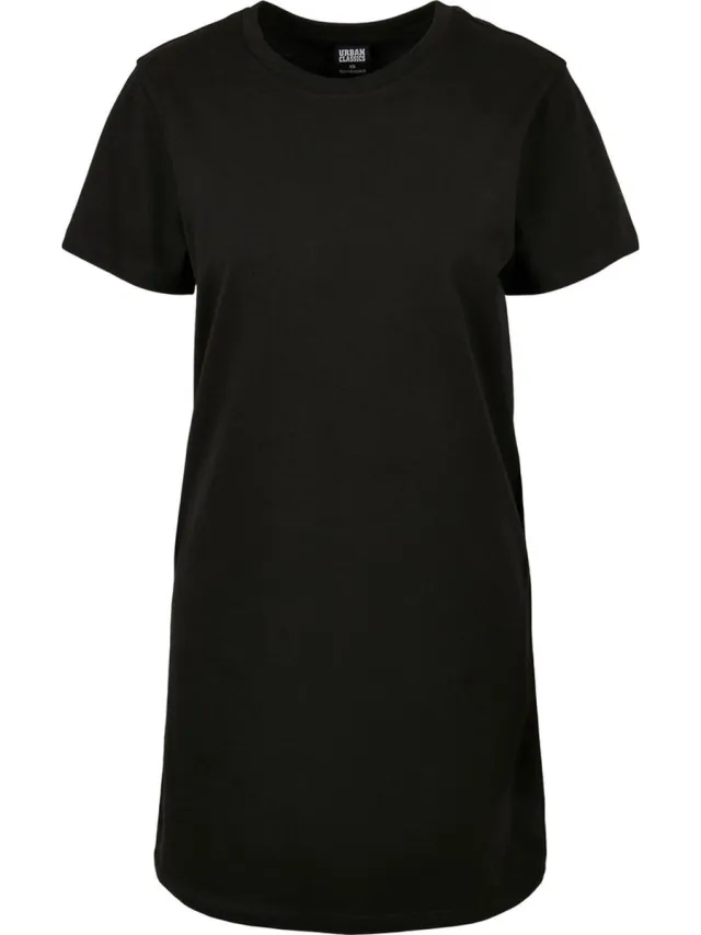 Urban Classics Recycled Cotton Boxy Tee Korte jurk - XS - Zwart