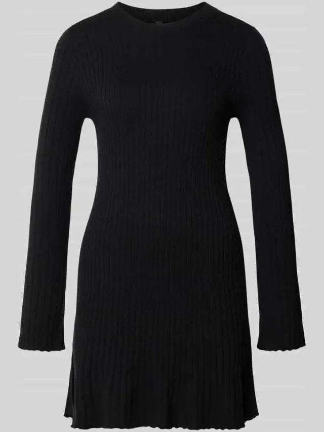 Only Nauwsluitende vrijetijdsjurk van viscosemix model 'MICHELLA' zwart, foto 2