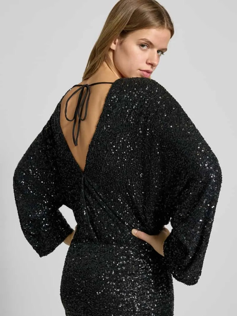 Gina Tricot Minijurk met ronde hals zwart, foto 5