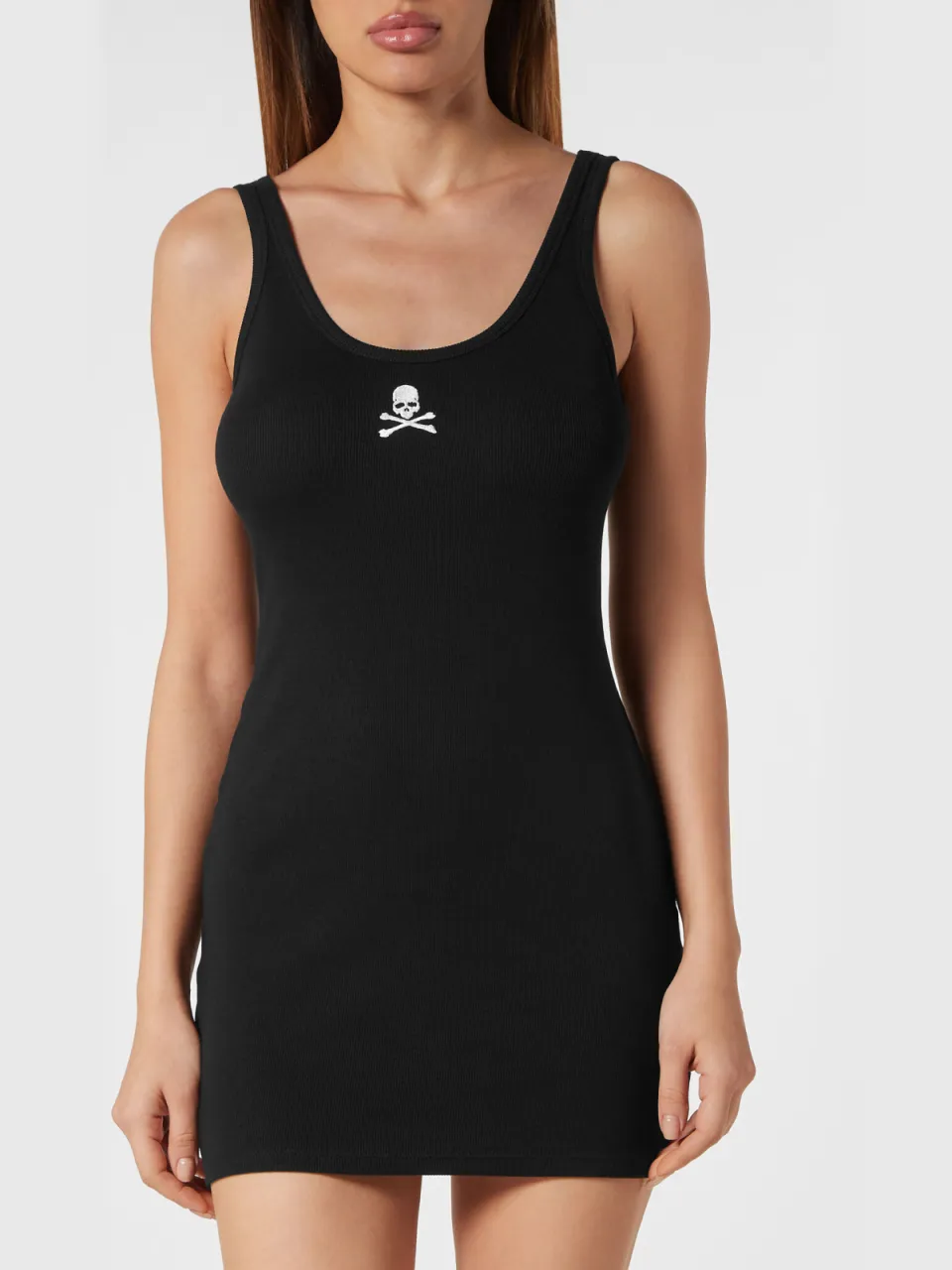 Philipp Plein Korte Jurk Zwart