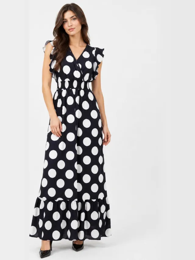 Elara Maxikleid Schwarz