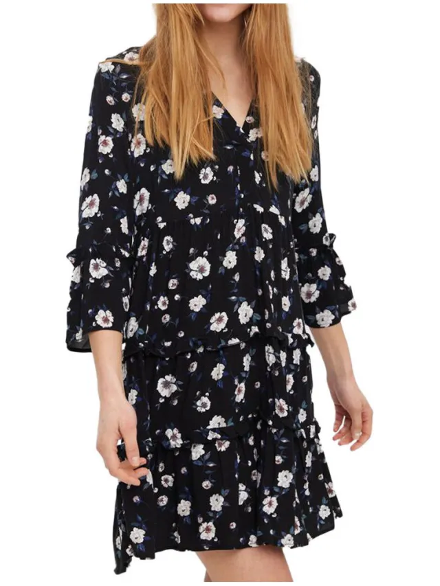 Vero Moda Korte Jurk Vero Moda Easy Zwart