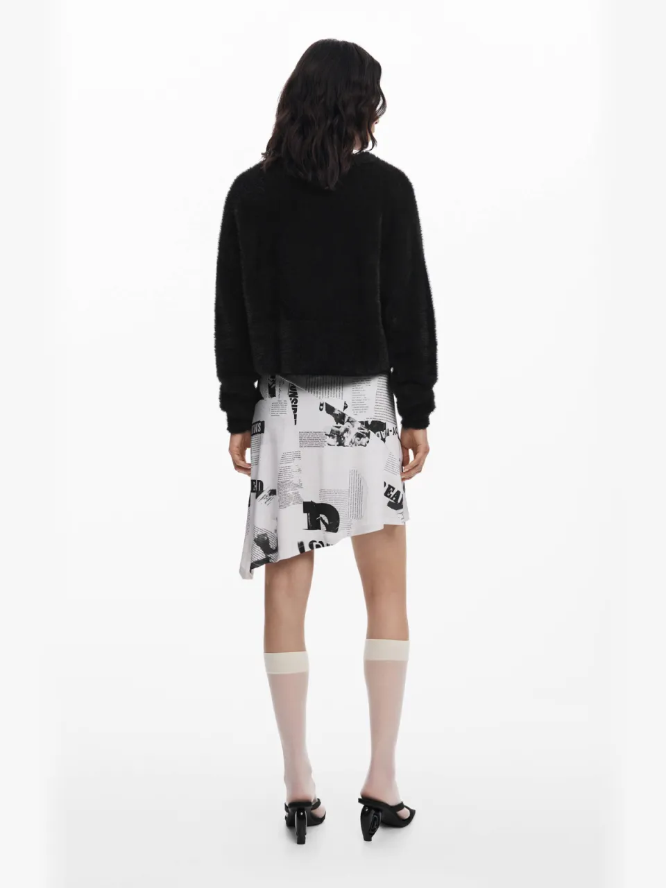 Desigual Oriana trui zwart, foto 3