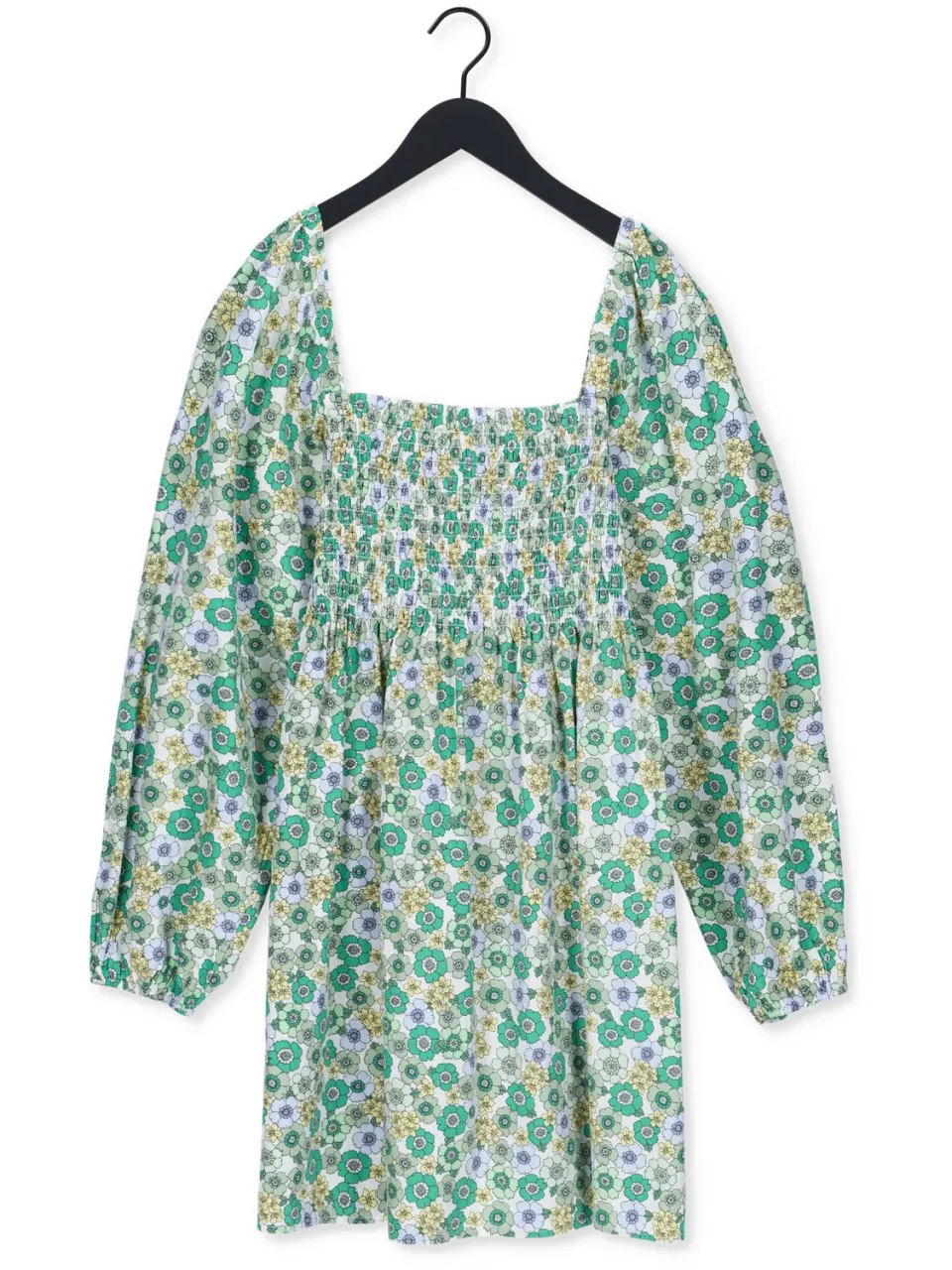 ENVII Dames Jurken Enlori Ls Dress Aop 6731 - Groen, foto 2