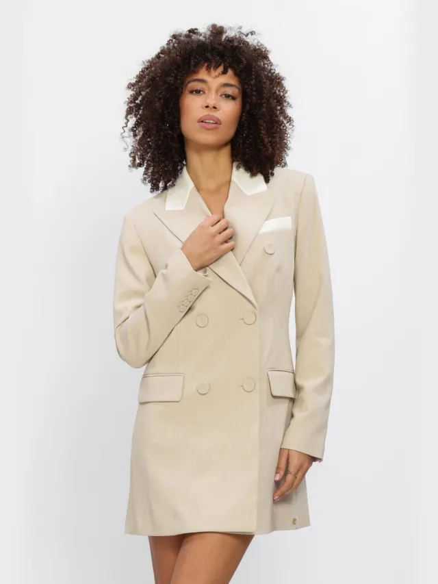 Josh-V JOSH V Dames Jurken Vana - Beige