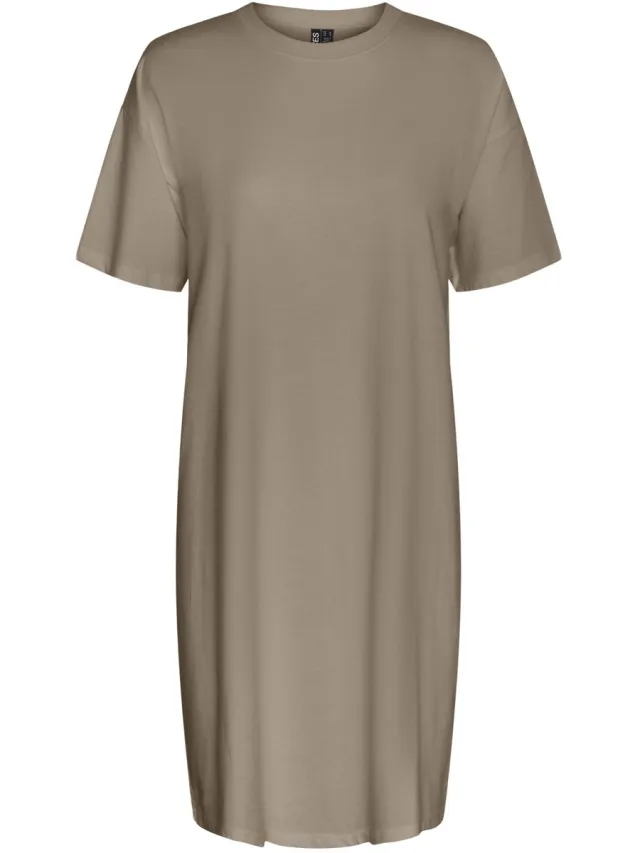 Pieces PCRIA SS DRESS NOOS BC - Meisjes - Mini jurken Bruin