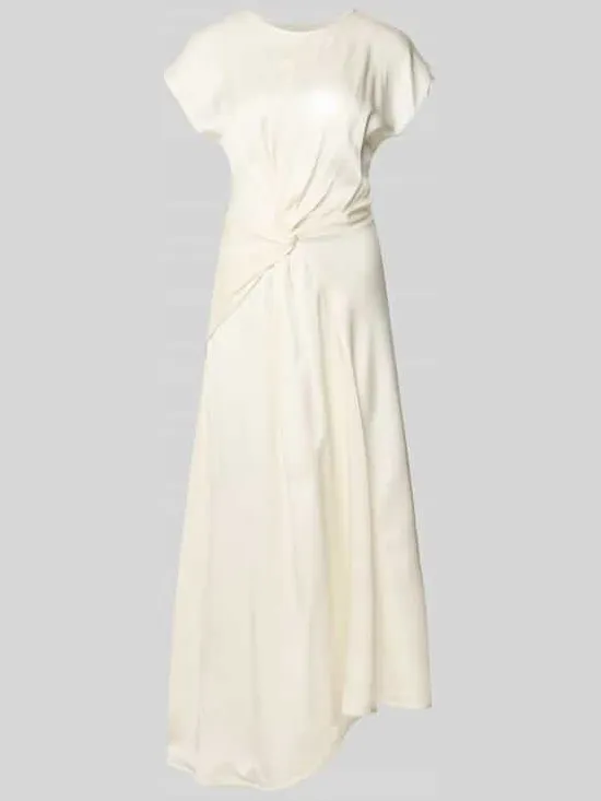 Victoria Beckham Maxi-jurk met viscose Wit