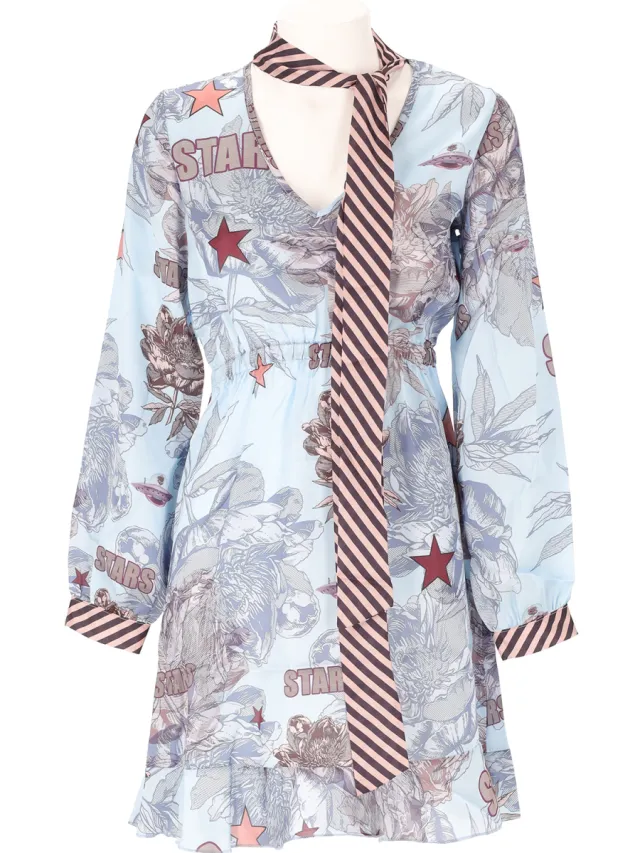 Braccialini Jurk Vrouwen Blauw