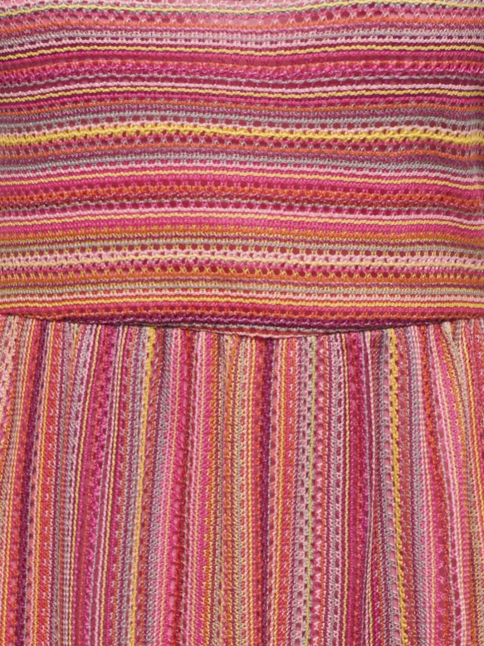 Only gestreepte zomerjurk roze, foto 6