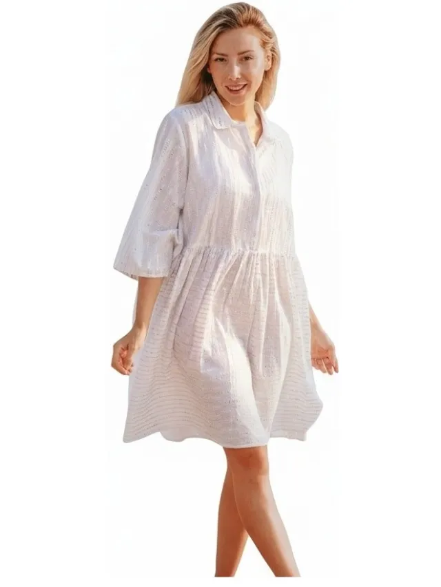 Isla Bonita By Sigris Jurk Isla Bonita By Sigris Jurk Wit